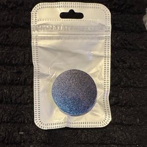 Blue Glitter Phone Grip Pop Socket